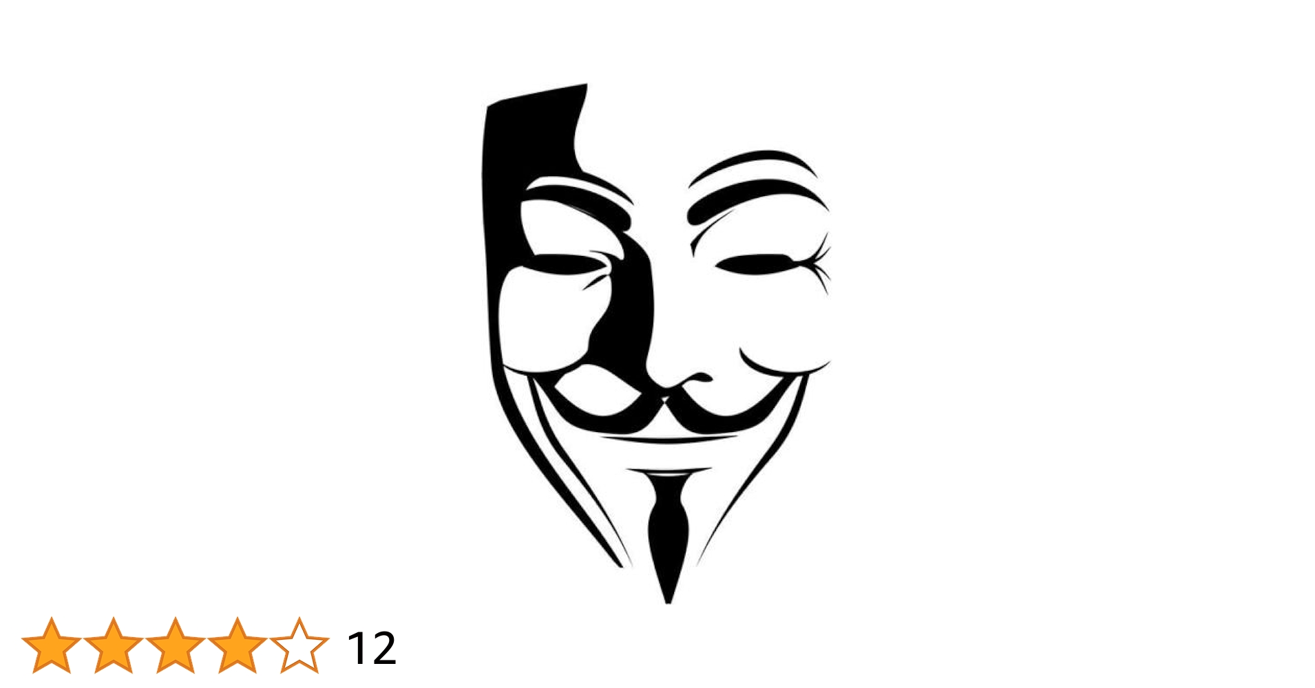 GUY FAWKES  Amazon.com: Stencil- Guy Fawkes Mask, 2x1.5 Inch Image on